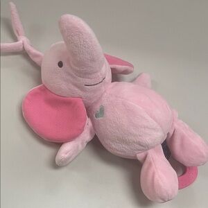 Child of Mine 2015 Pink Elephant lullaby musical Stuffed Tie on toy